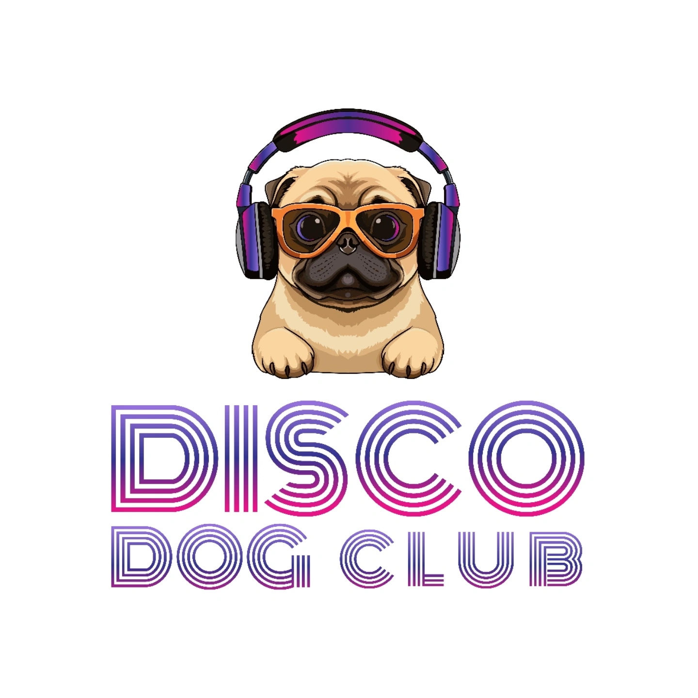 The Disco Dog Club Logo